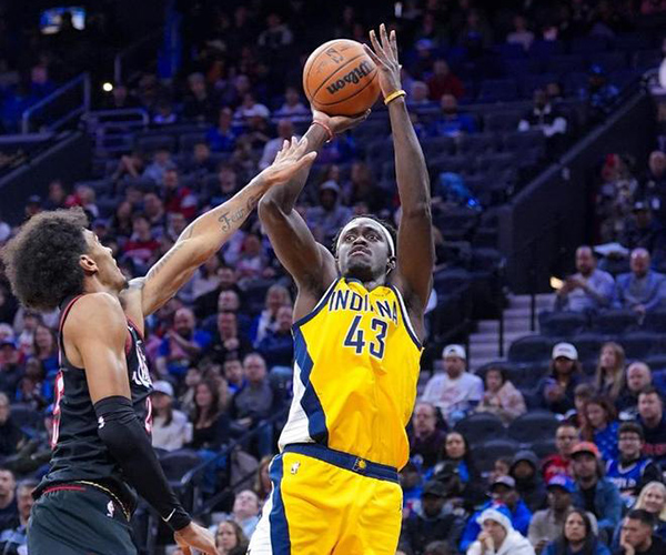 磨合见成效!76人115-105击败<a href=/basketball/pacers/ target=_blank class=infotextkey>步行者</a> 恩比德39分率队复仇