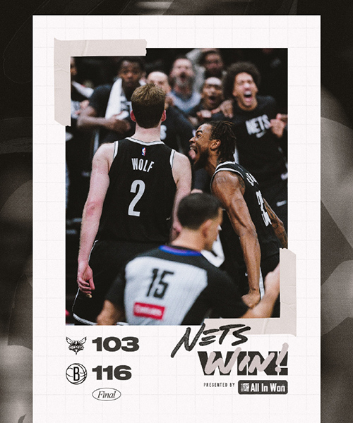 篮网116-103轻取黄蜂止4连败，小波特35+7，鲍尔12+14