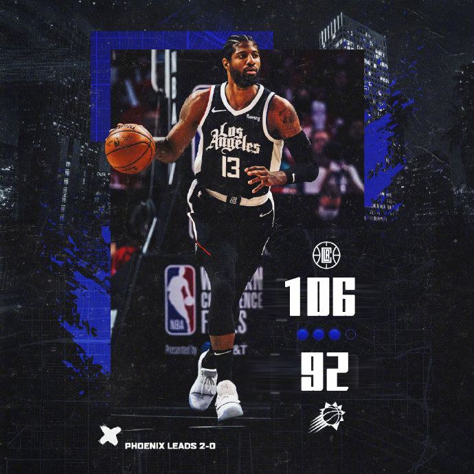 快船106-92险胜<a href=/basketball/bucks/ target=_blank class=infotextkey>雄鹿</a>  乔治27+15+8 雷吉23分 保罗15+12
