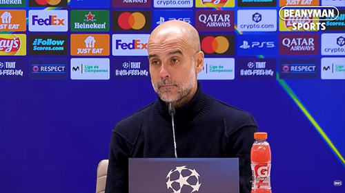 瓜迪奥拉开炮：吕迪格“摔跤动作”逃点，标准得看齐<a href=/football/liverpool/ target=_blank class=infotextkey>利物浦</a>vs国米